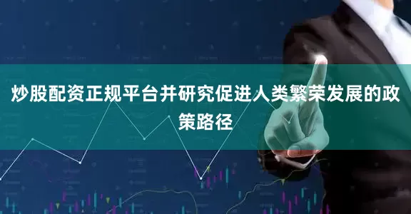 炒股配资正规平台并研究促进人类繁荣发展的政策路径